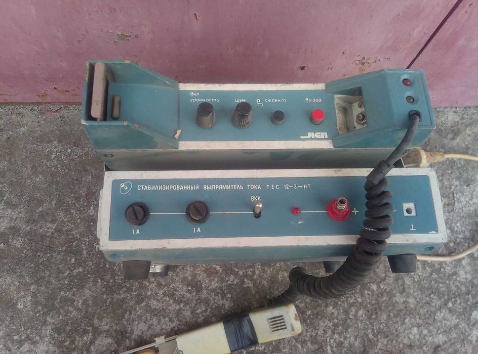 Комплект радиостанция Лен-Б и блок питания ТЕС 12-3-НТ Болгария