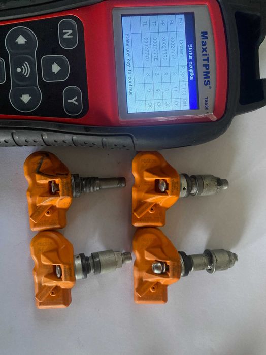 Czujniki ciśnienia powietrza kół opon TPMS BMW seria 1 2 3, 4, 5, 6, 7