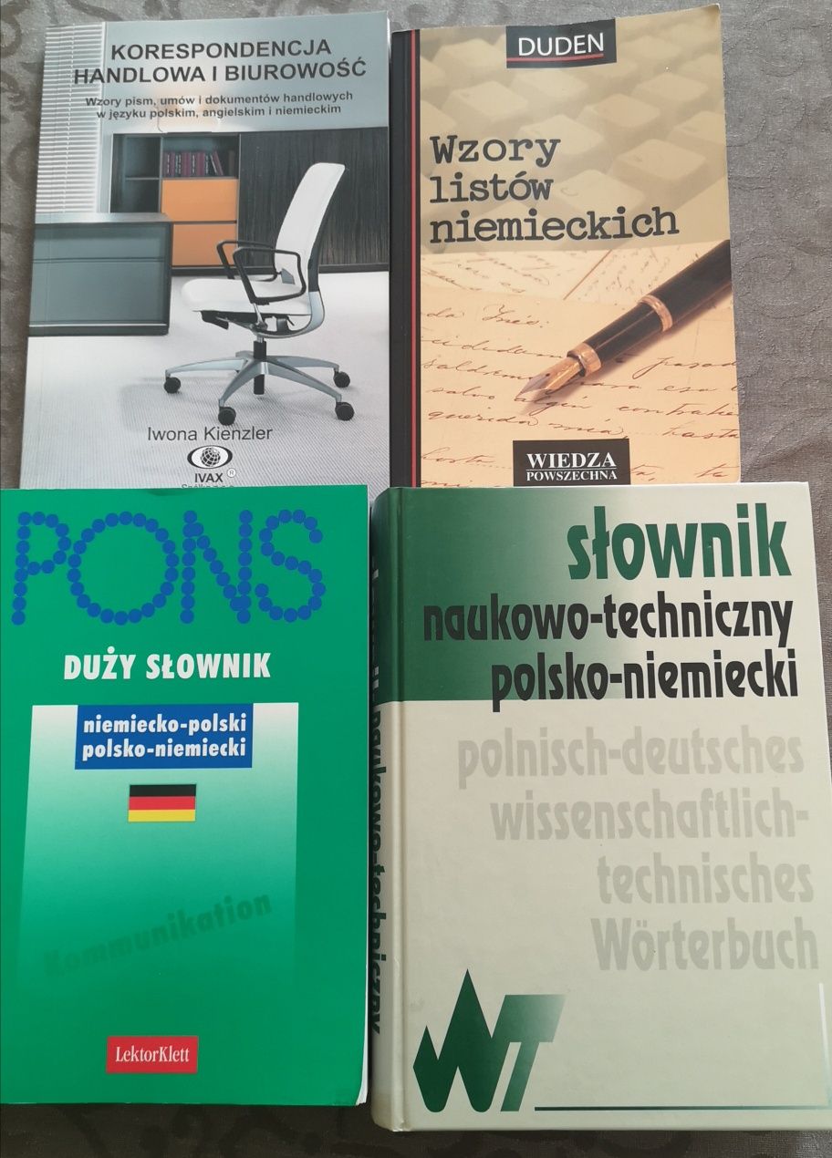 Książki, encyklopedie polsko-niemieckie
