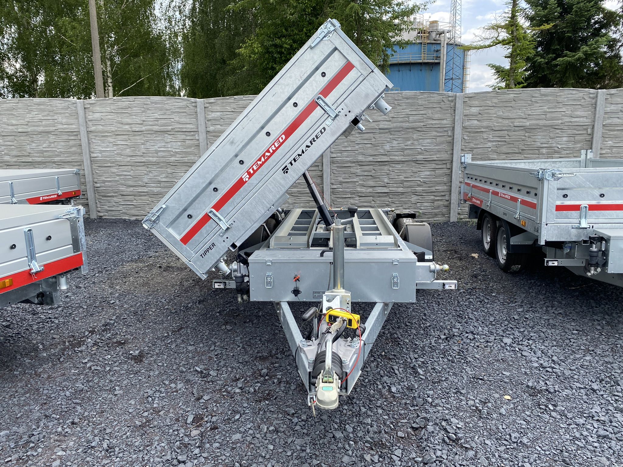 Przyczepa wywrotka TIPPER 3217/2 C S 3,5T stal