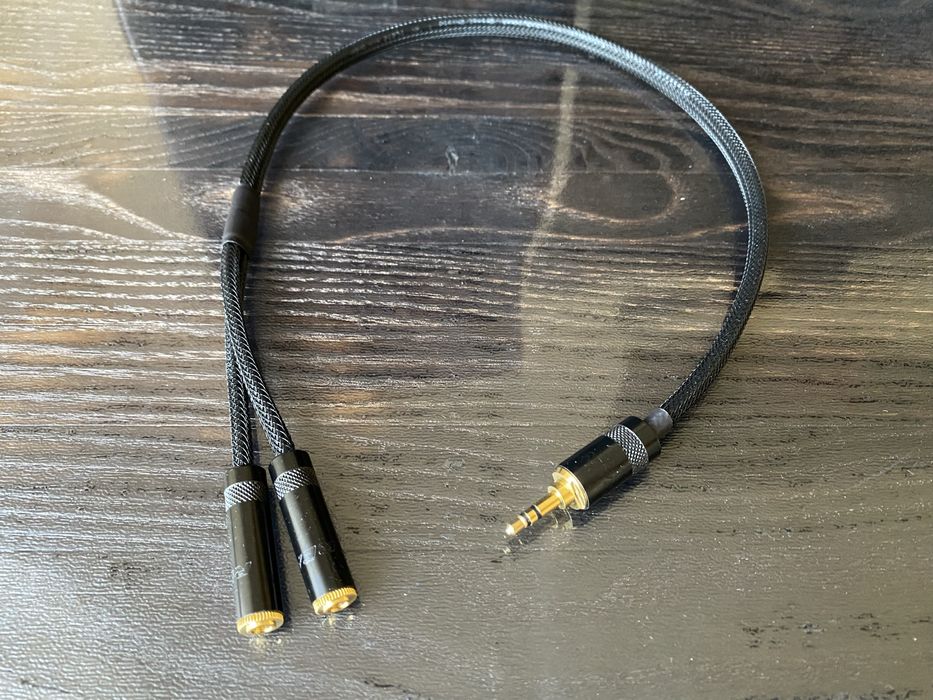 Инсертный кабель 2 RCA - 3.5 mini Jack, Din5, Jack 6.3 hi-fi кабель