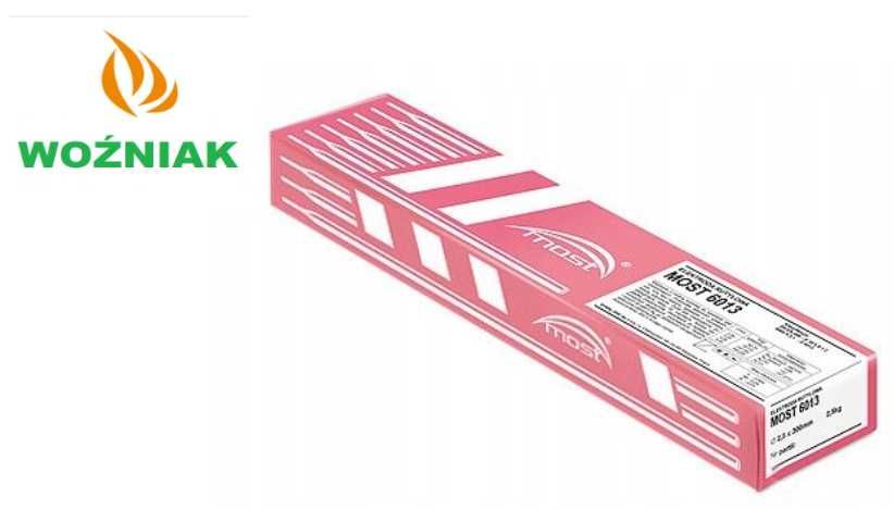 ELEKTRODY RUTYLOWE MOST 6013 (różowe) 3,2mm 5,0kg