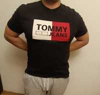 T-shirt Tommy Hilfiger czarny M