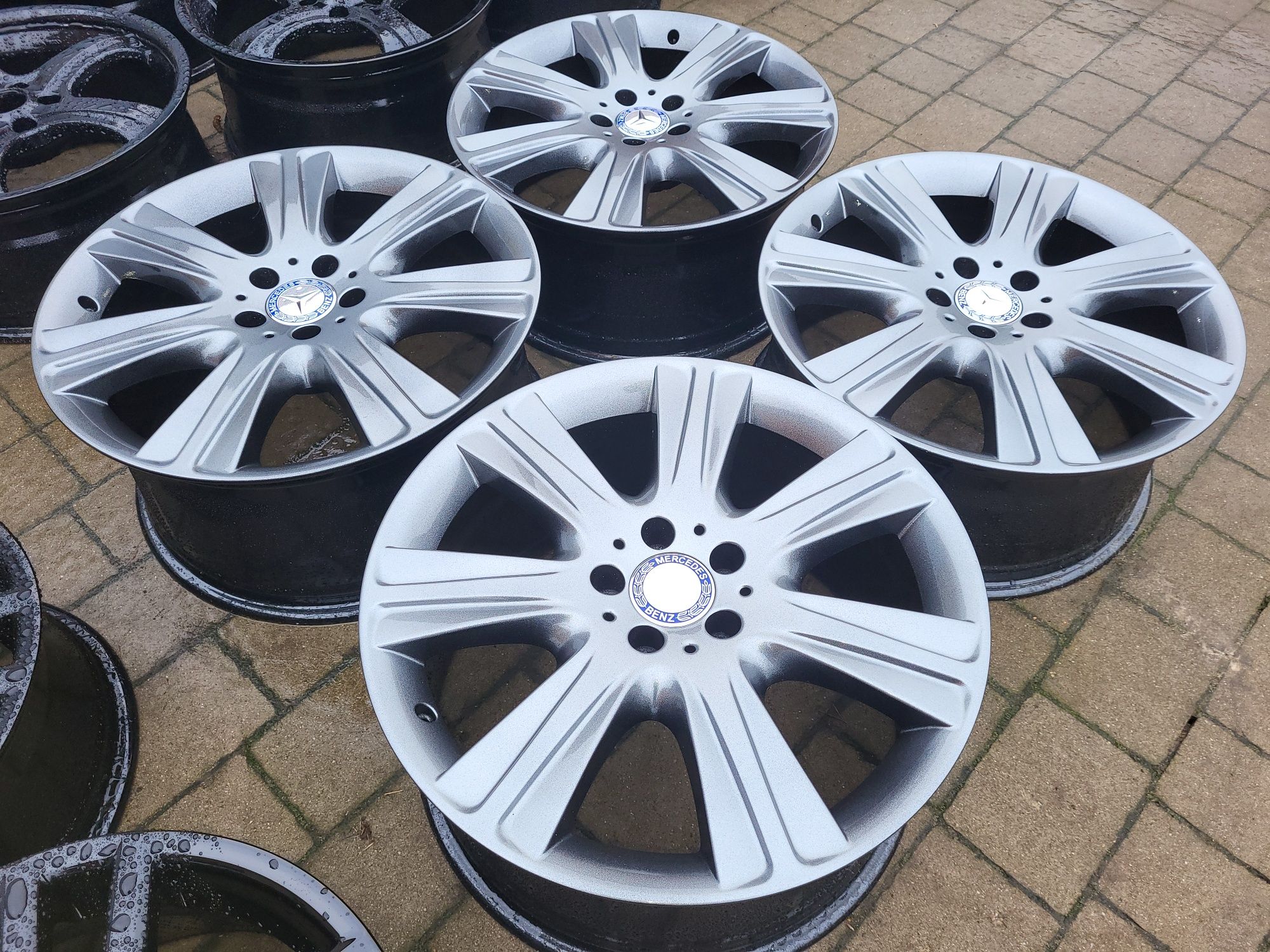 Alufelgi oryginal Mercedes S E CLS 8,5Jx19 i 9,5Jx19 grafitowe