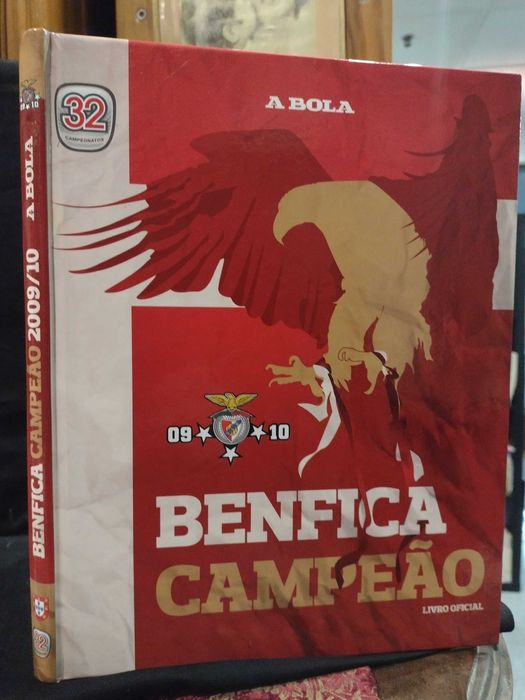 Benfica Campeão 09/10 (32) Livro Oficial