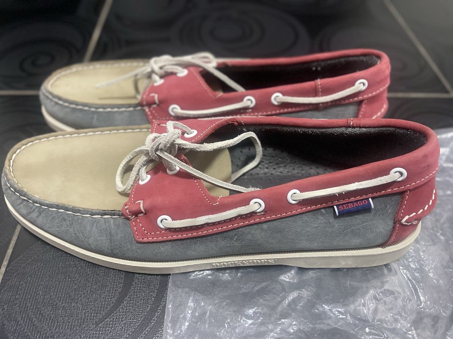 Качественные стильные 47 размера.  Совершенно новые туфли Sebago