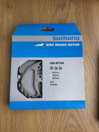 Ротор гальмівний диск Shimano SM-RT66 160 мм, 6 болтів