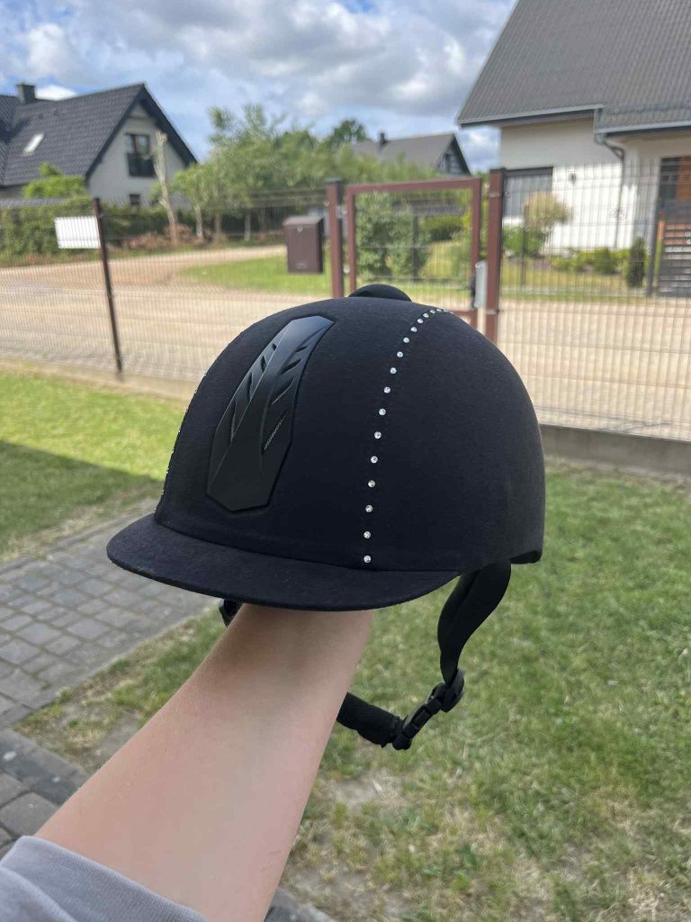 Kask jeździecki HKM