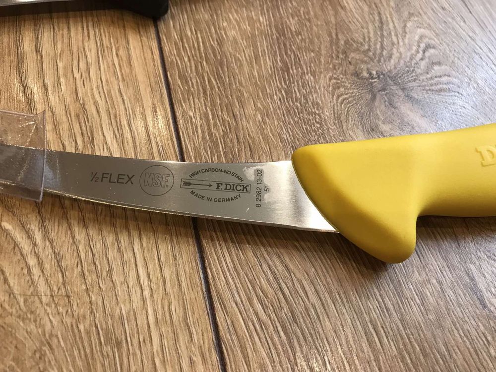 Ніж обвалочний 1/2 flex FDick 5” Дик нож для мяса полугибкий 13см