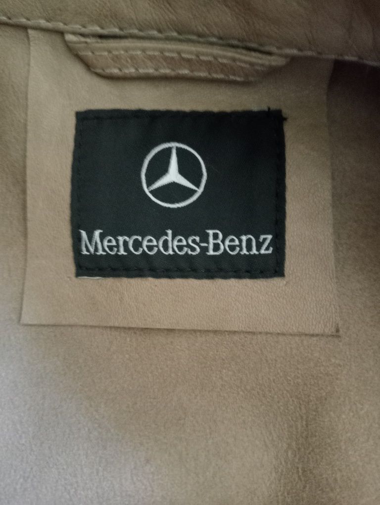 Mercedes Benz винтажная кожаная куртка