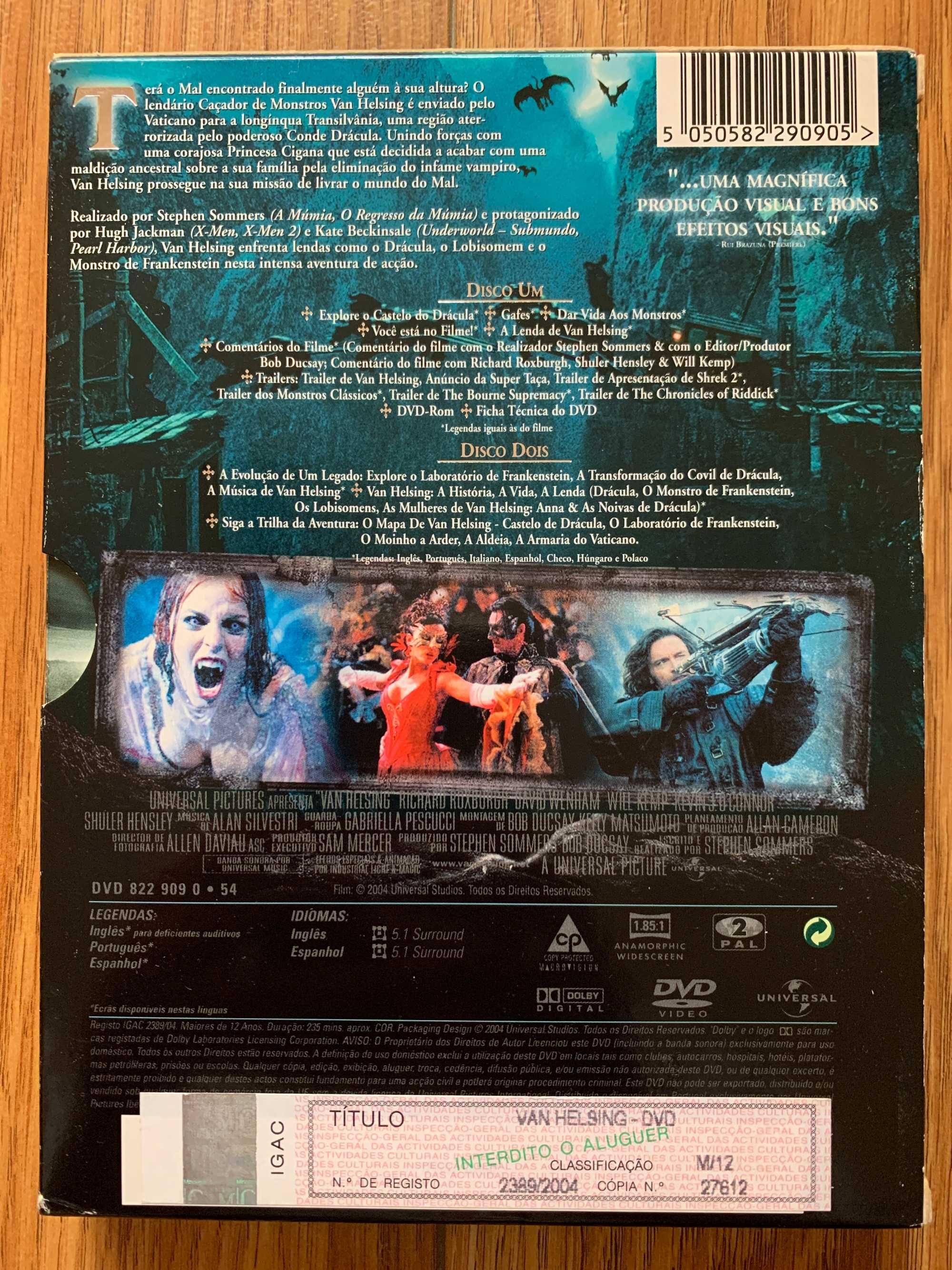 Van Helsing - Edição de Luxo com 2 dvds