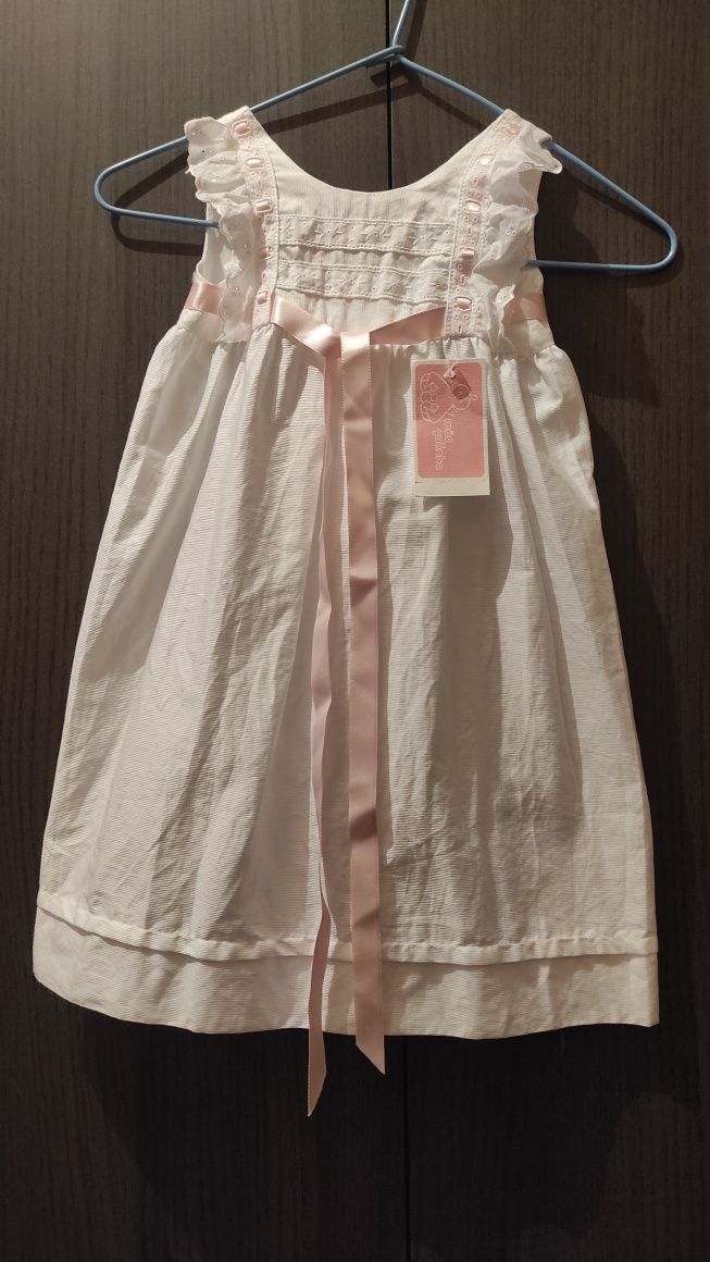 Vestido de Cerimónia de Menina 24-36 meses