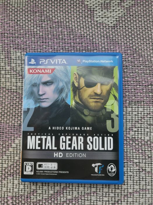 PS Vita Metal Gear Solid HD Edition