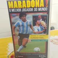 MARADONA EM V.H.S o melhor  jogador do Mundo