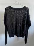Sweter ażurowy H&M S