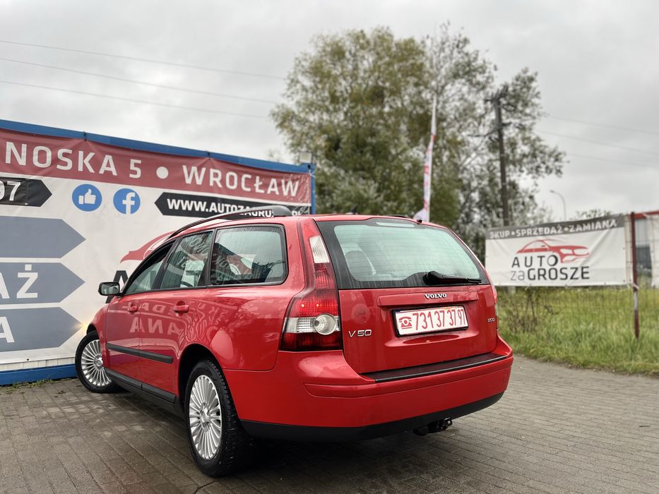 Volvo V50 2.0 Diesel//Alufelgi//Klima//Elektryka//Zadbany//Zamiana