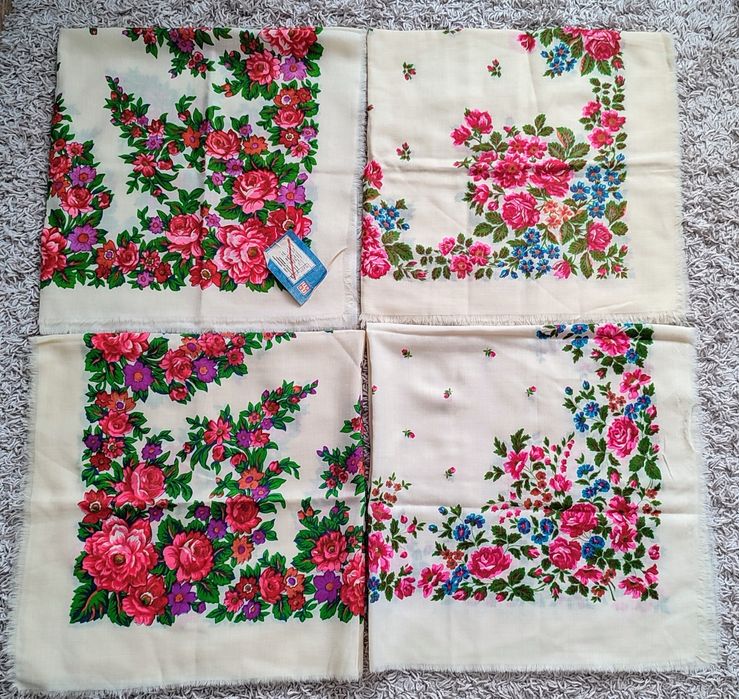 Хустки в українському стилі Нові шерстяні