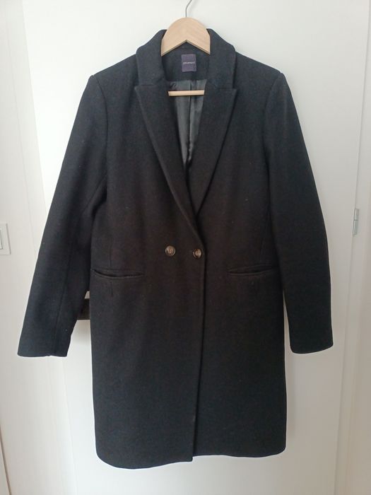 Płaszcz wełniany Promod