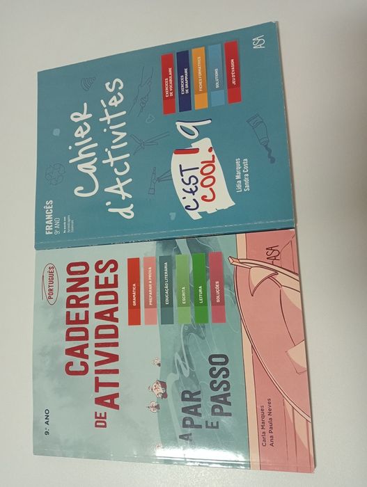 Cadernos de atividades 9ºano