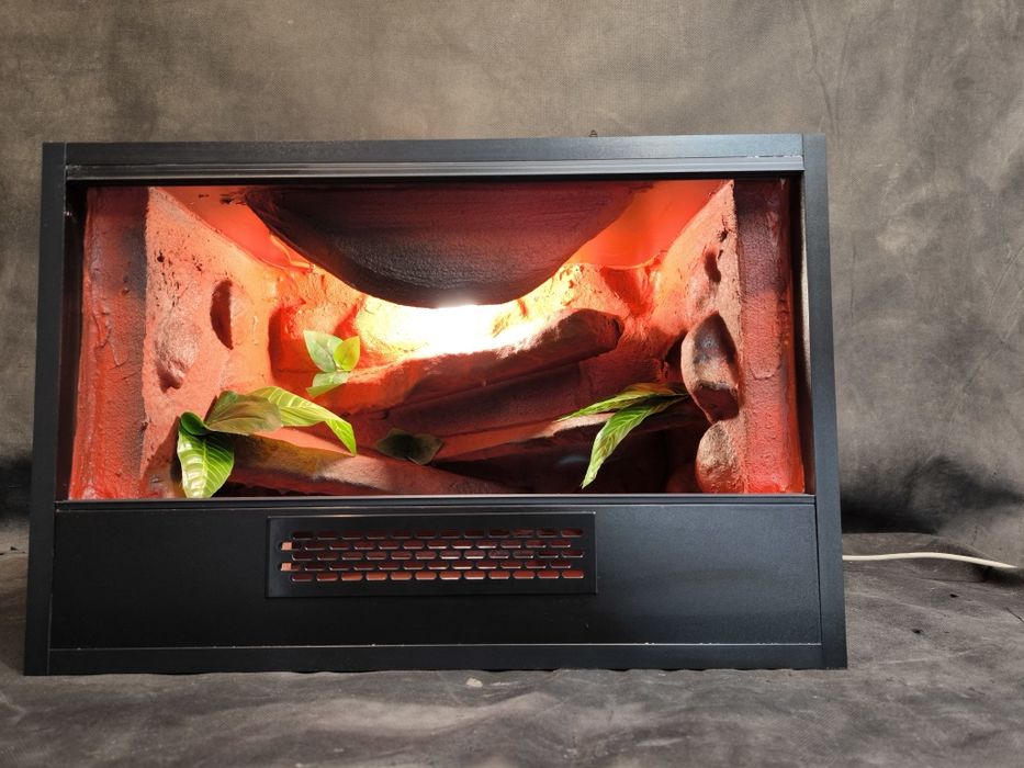 Terrarium dla gekona lamparciego  gotowe od ręki PROMOCJA BLACK WEEK