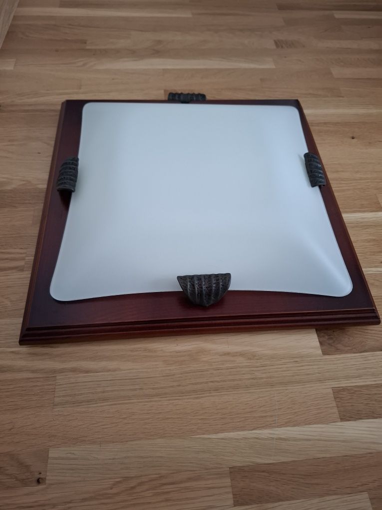 Plafon 37x37 jak nowy drewniany