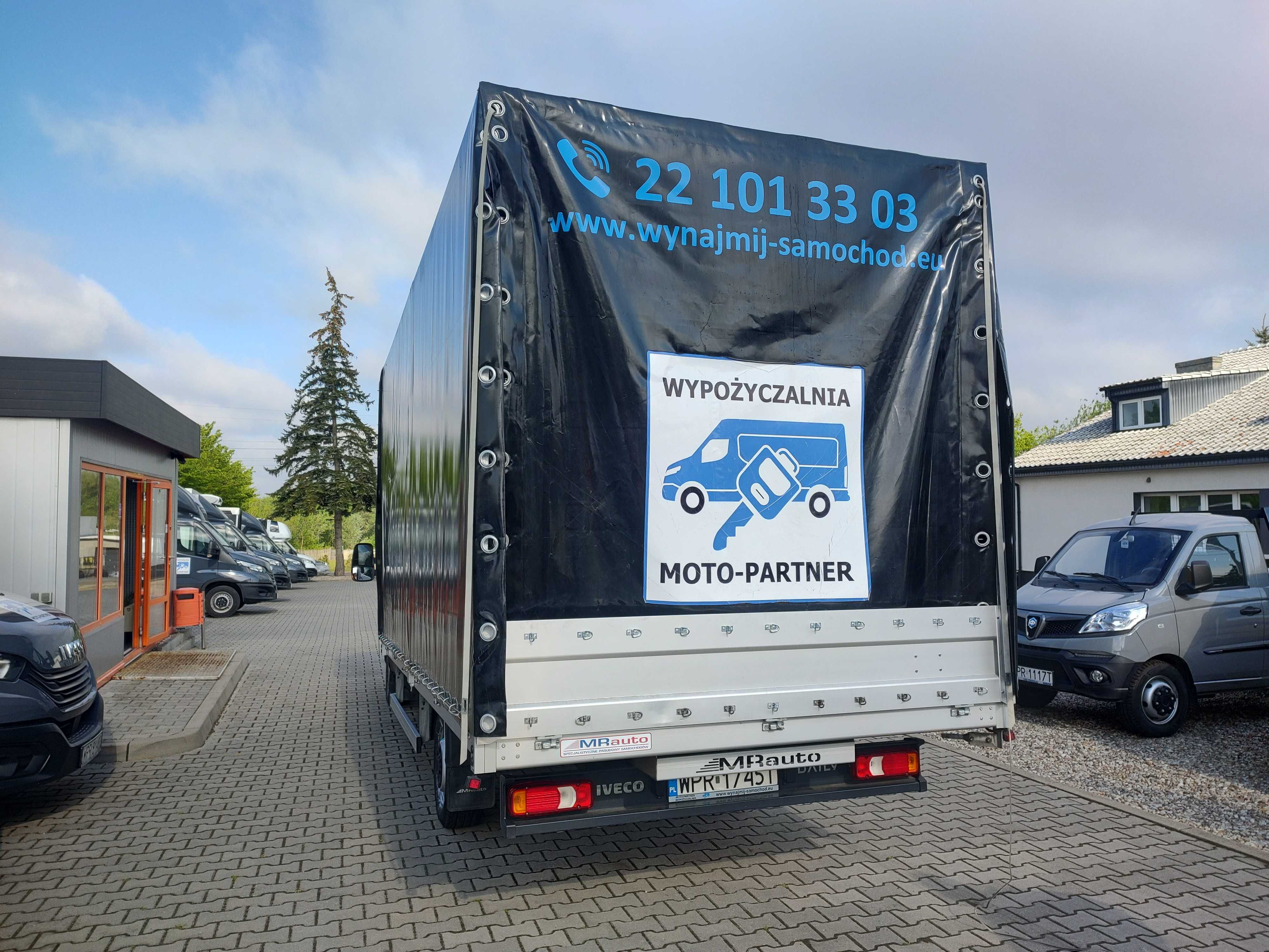 Wynajem Iveco Daily Międzynarodówka Plandeka/Firanka 10EP
