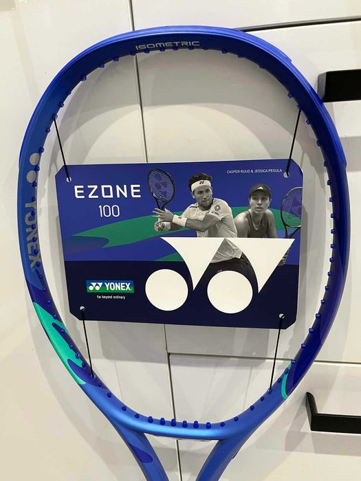 Rakieta tenisowa Yonex Ezone 100 Blast Blue 300g (2025) rączka 2