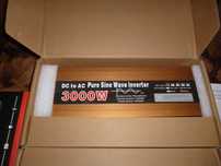 Новий 3000w 2шт інвертер для аккумулятора + зарядка  220в