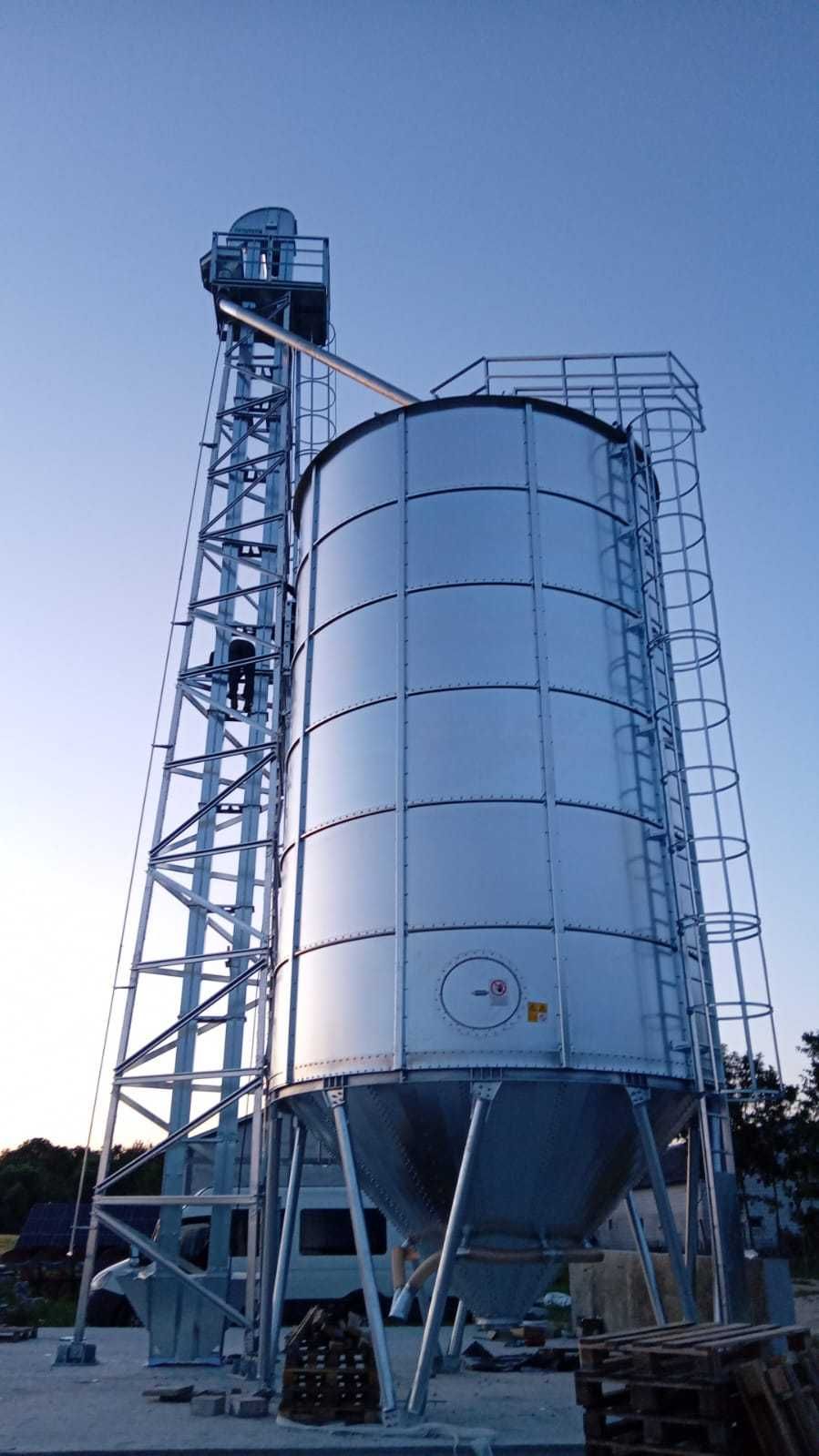Podajnik kubełkowy 50t/h 20m 18m 16m 14m do zboża silos zbożowy Bin