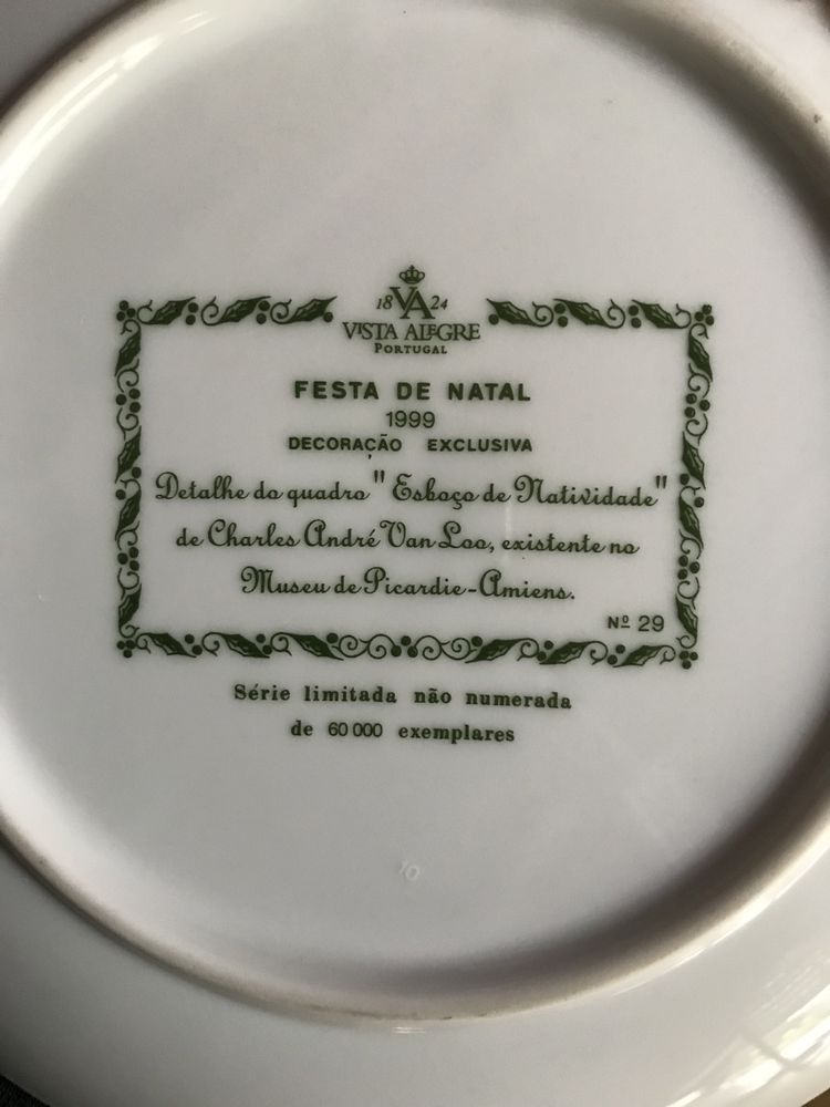 Pratos Vista Alegre