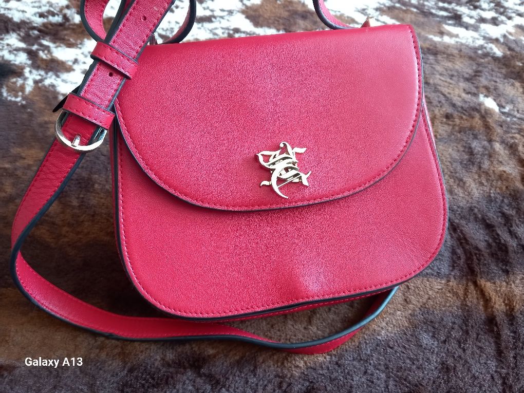 Juicy couture torebka skóra naturalna