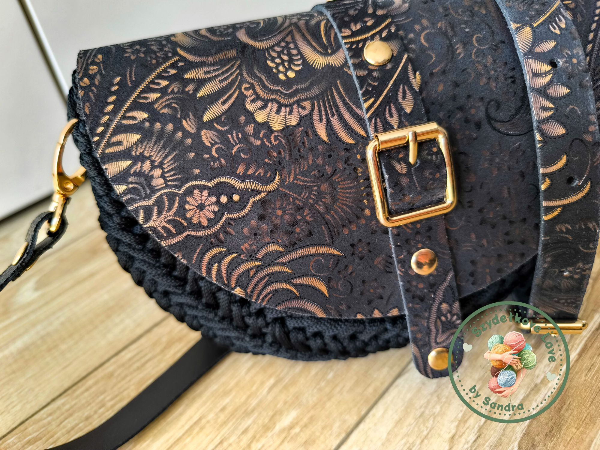 Torebka Jodełka handmade