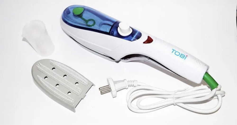Ручний відпарювач одягу TOBI Steam Brush, парова праска, щітка-праска