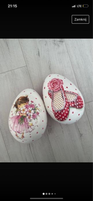 Jajka nieslodzianki dzień dziecka 20cm