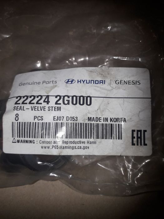 Сальники клапанов для Hyndai , KIA , MIitsubishi Lanser