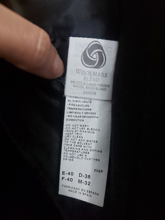 Sobretudo preto Tintoretto