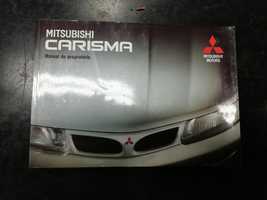 Manual do Proprietário Mitsubishi Carisma