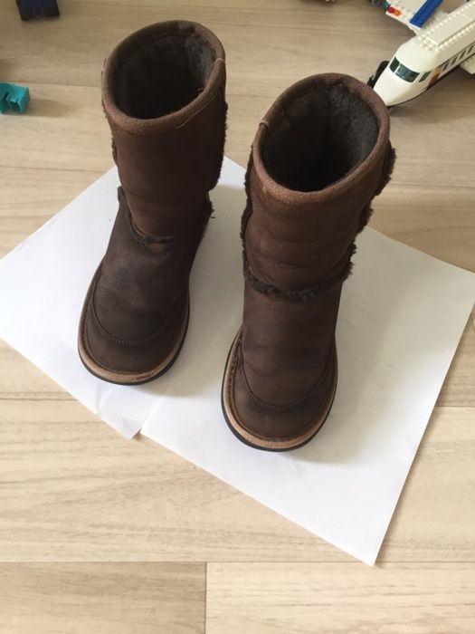 Фирменные зимние сапоги ботинки угги 33-34р. 21 см