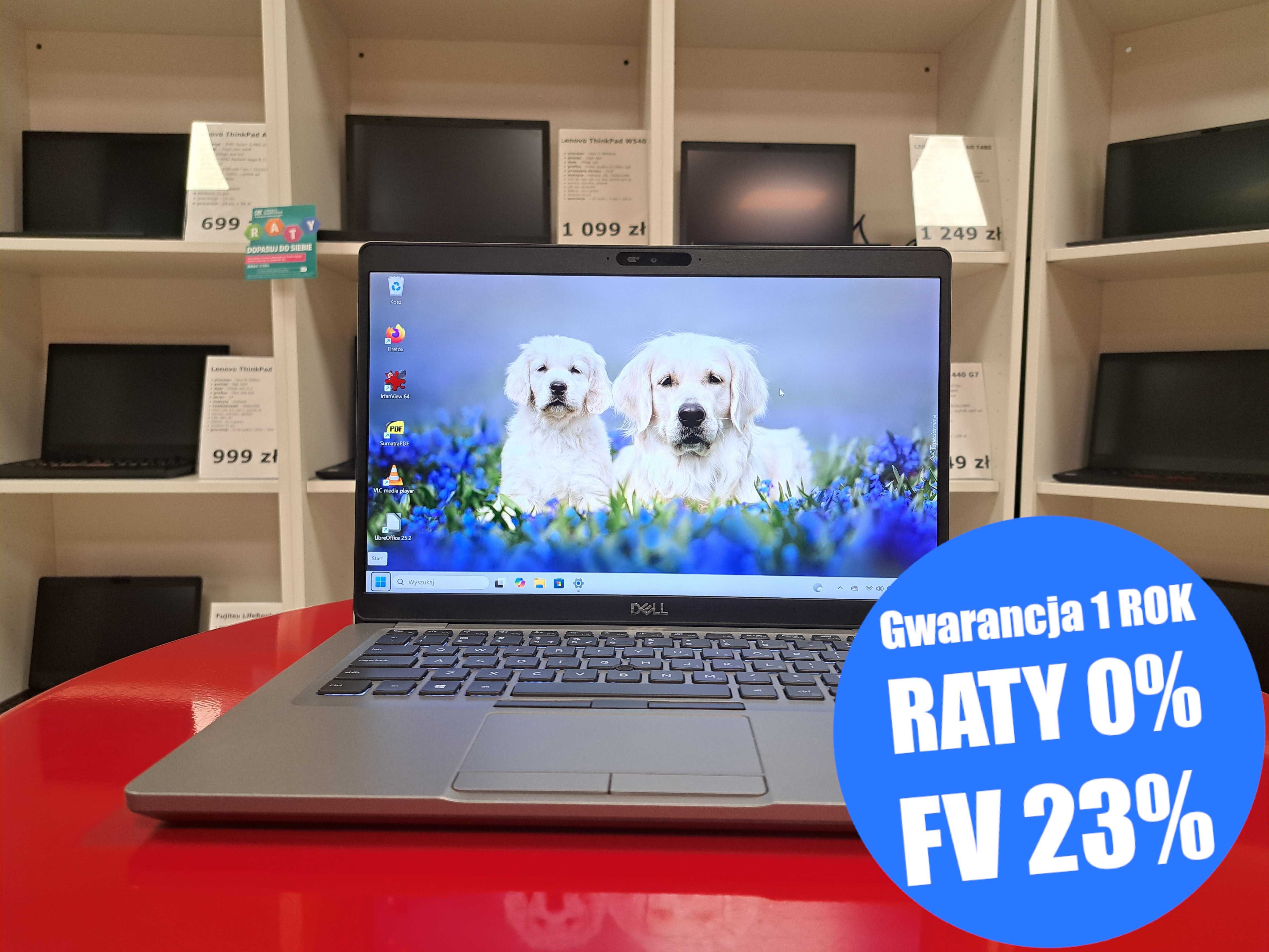 A-Klasa Dell 14" Latitude 5410 i5-10gen 16GB 256SSD IPS FHD Win11 HDMI