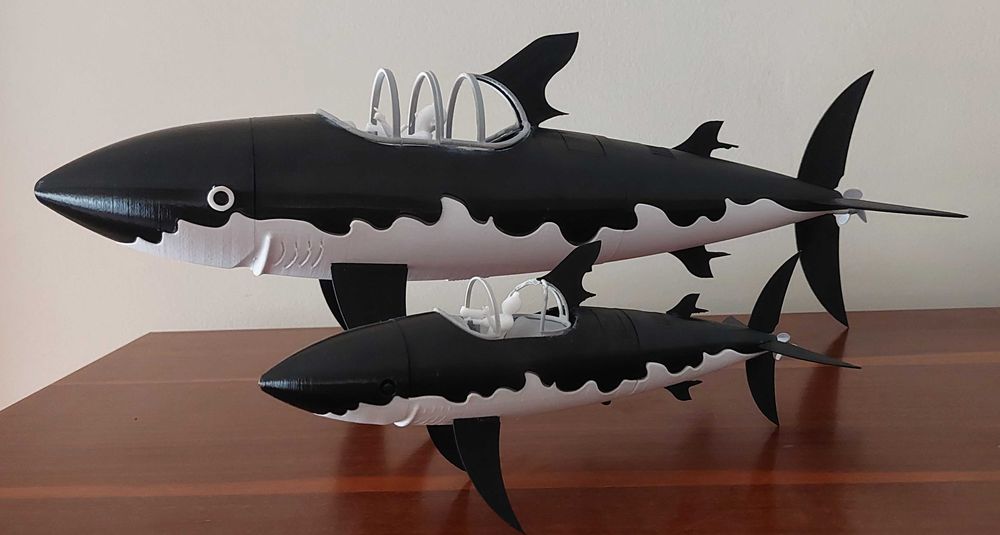 2 Submarinos Tintin