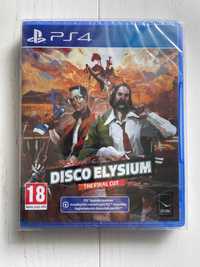 Gra PS4 Disco Elysium Final Cut. Nowa folia, protektor, PEGI