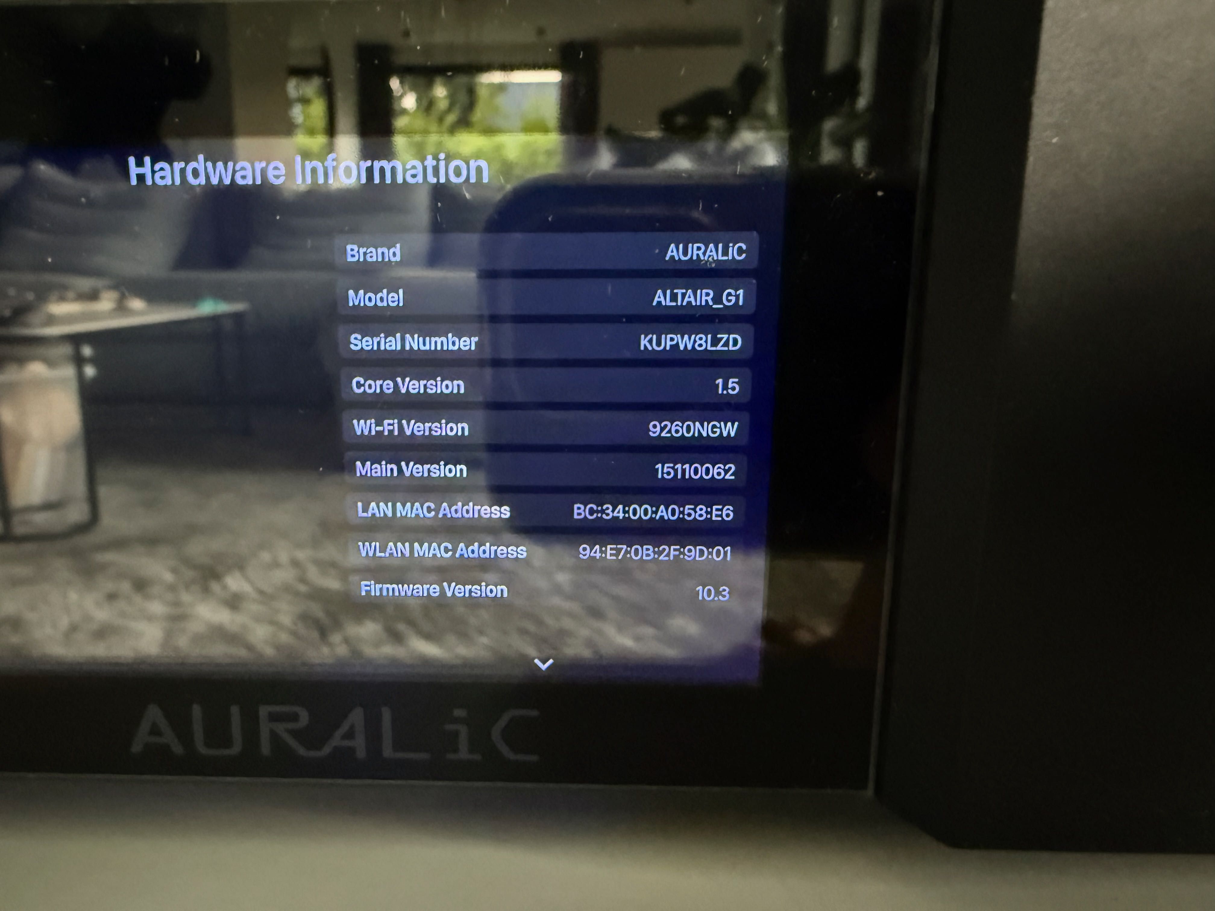 Streamer sieciowy + DAC Auralic Altair G1 (czarny)