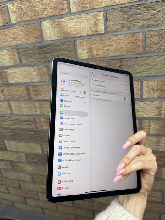 Used iPad pro 11 M1 256Gb. (Space)