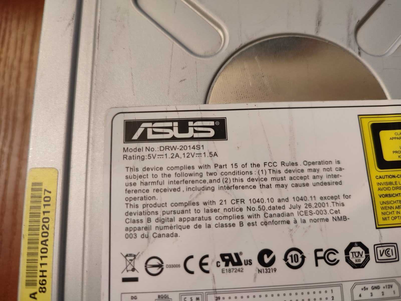 Дисковод DVD-RW ASUS DRW -2014S1 IDE БУ