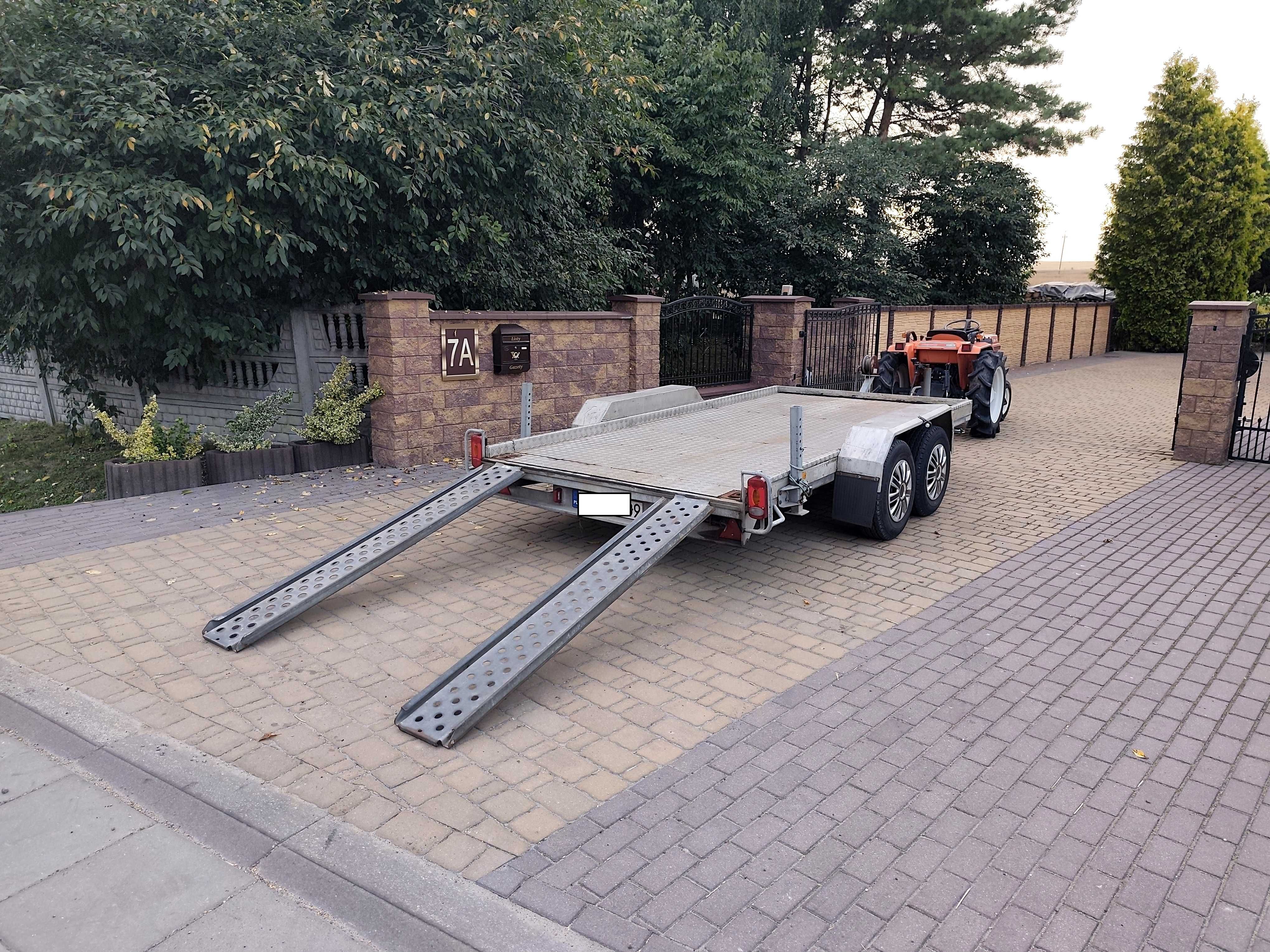 Przyczepa Laweta * DMC 2700KG * Minikoparka * Zarejestrowana *