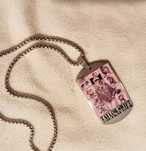 Łańcuszek wisiorek blaszka Taylor Swift Lover Eras Tour
