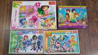 Puzzle Trefl Pidżamersi Dora Psi Patrol Polly Pocket Shimmer i Shine