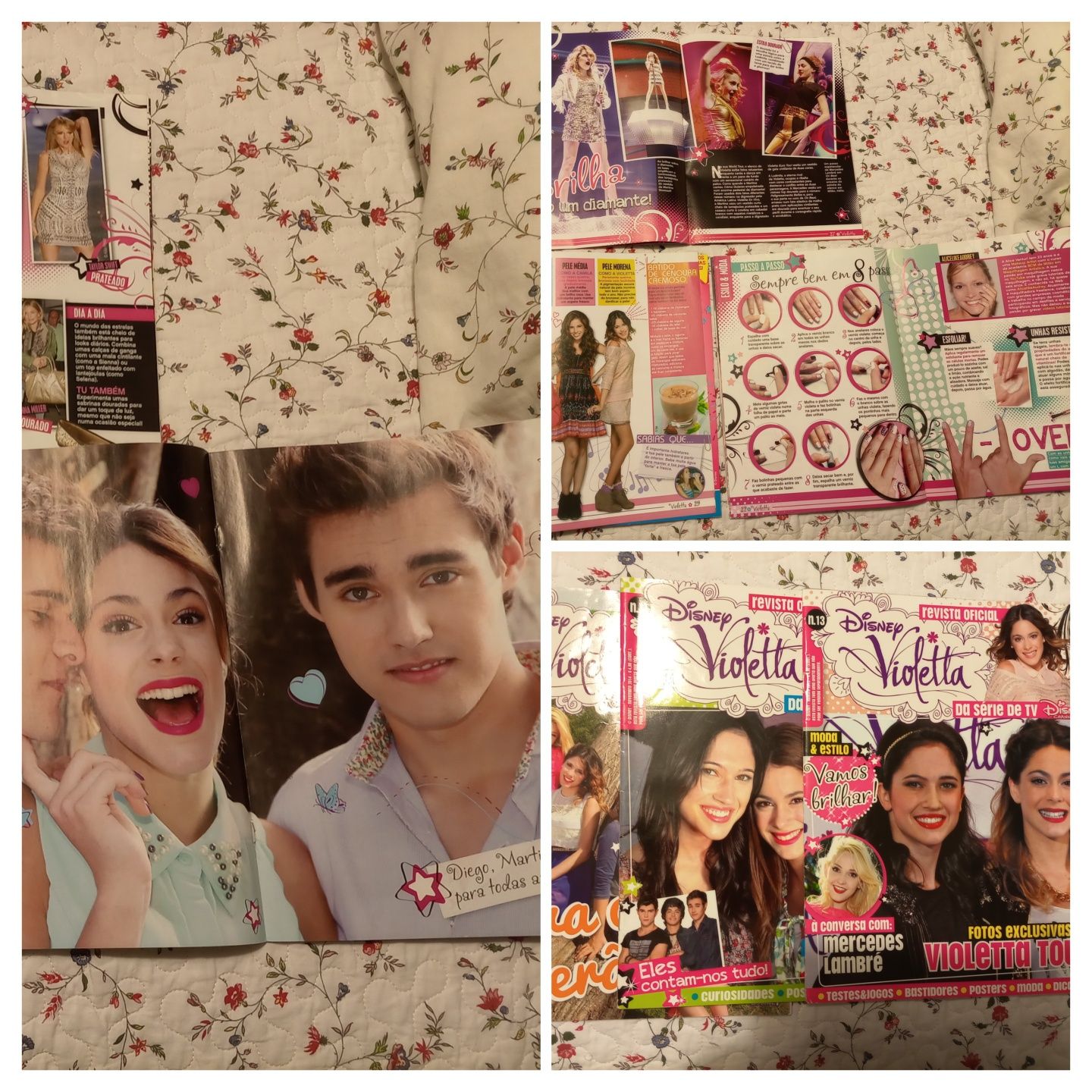 revistas Disney/Violetta/ banda desenhada