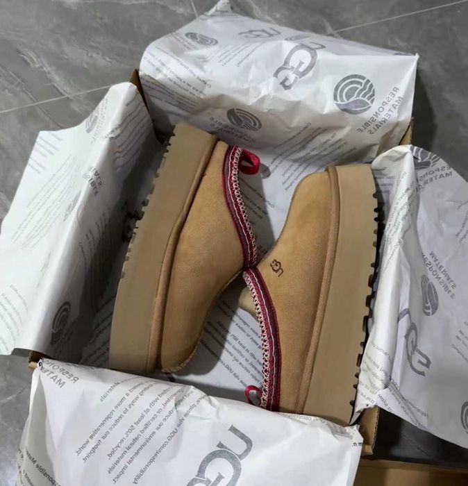 Buty Śniegowce UGG_Tazz_Slipper_Chestnut damskie Roz.41