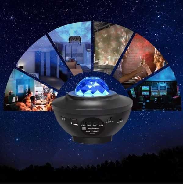 Projektor gwiazd LED +Głośnik